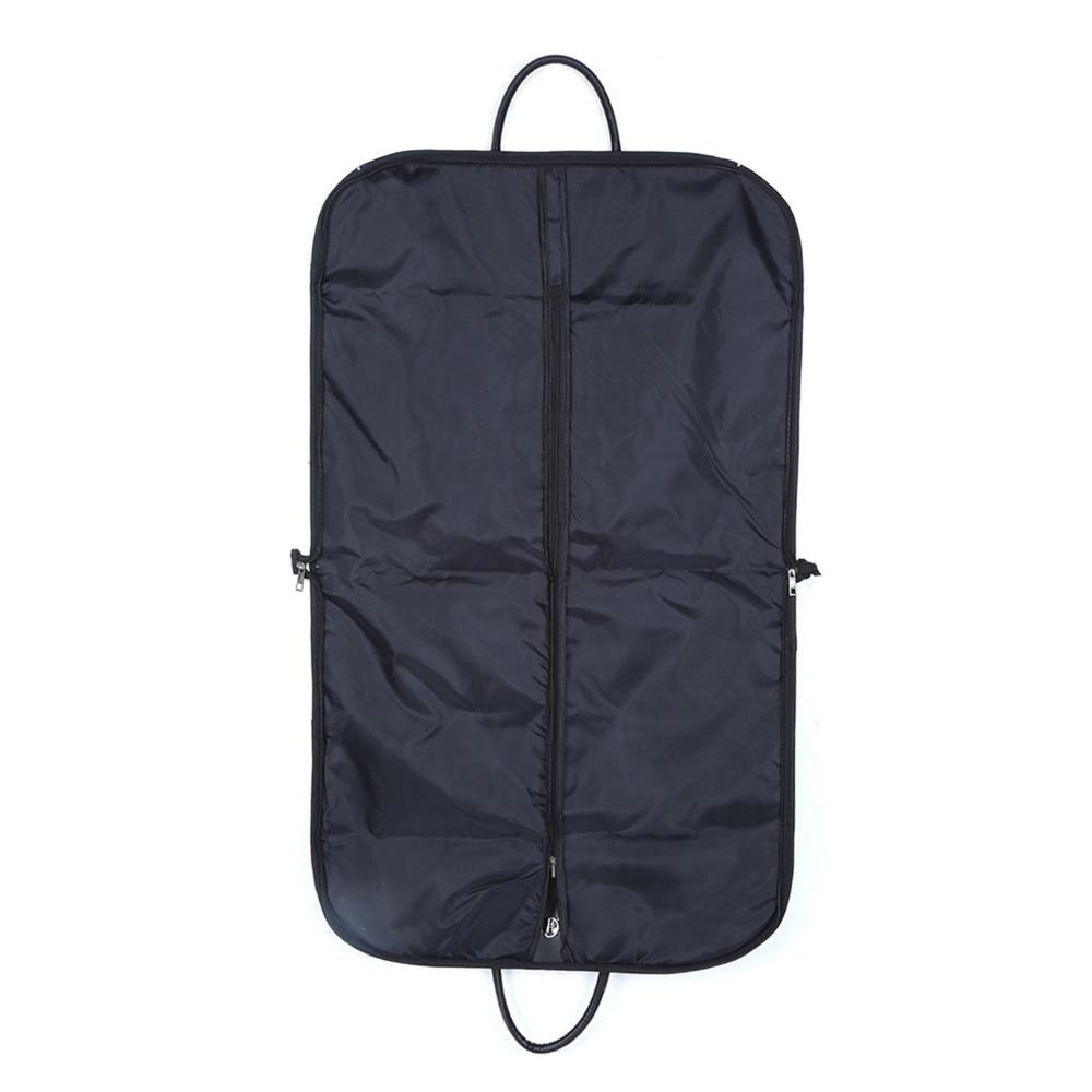

Practical Travel Storage Garment Bag Black Garment Hanging Clothes Protector Business Travel