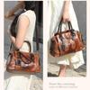 Borse a Spalla a Tracolla Stile Cinese Vintage per Donna Borse Tote con Stampa a Goffratura Grande Capacità Multitasche Borse Morbide