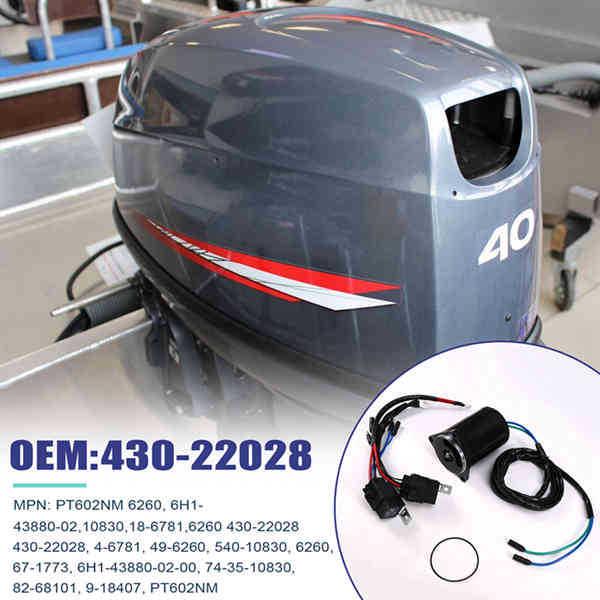 The 6H1-43880-00 Motor Is Compatible with Yamaha Outboard Tilt Trim Systems.
