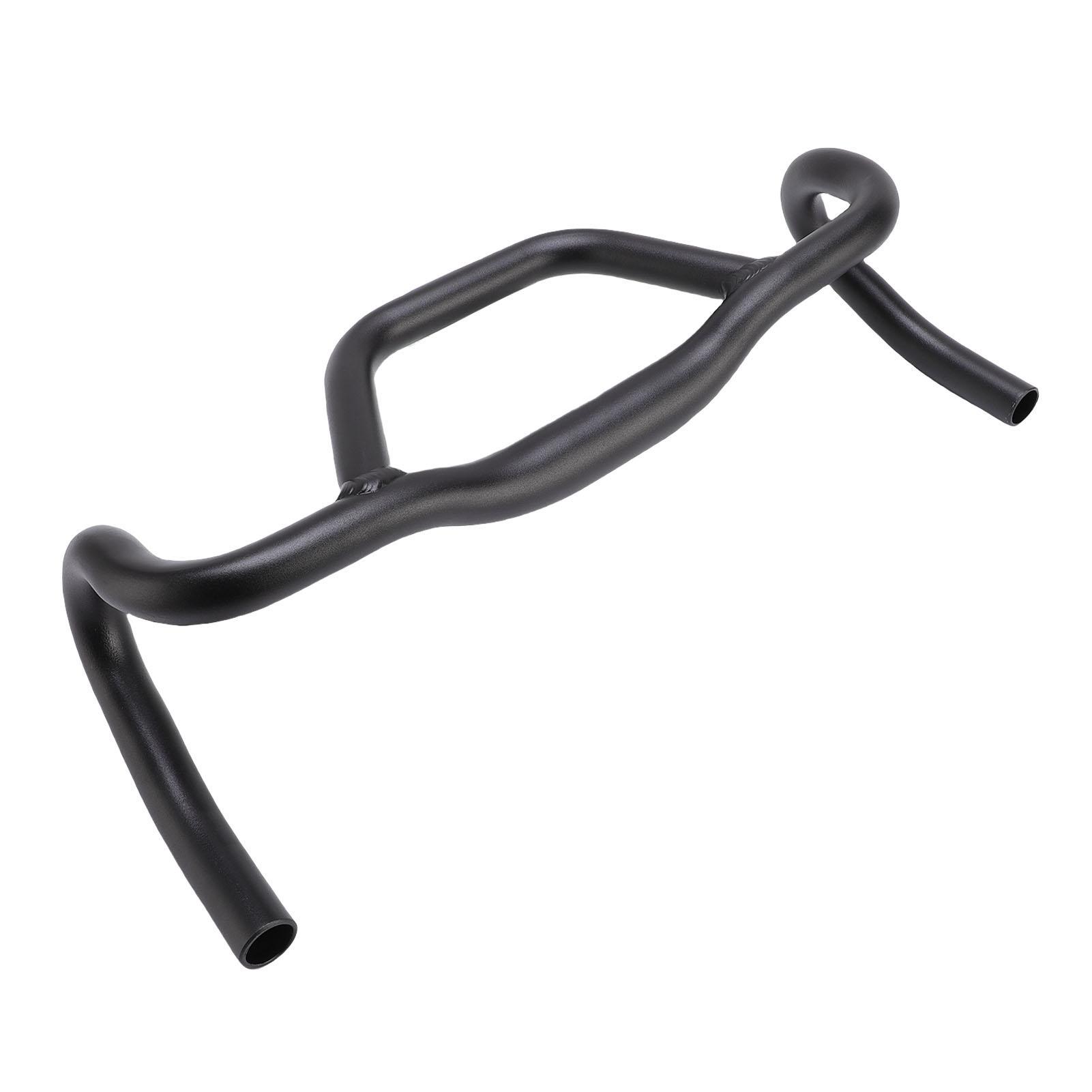 Bike Bent Handlebar Multifunctional Aluminium Alloy Road   Handlebar for Gravel   Bike Comfortable Anti Slip Easy Install