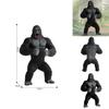 Figura de Ação Gorila Incrível do Crânio do King Kong Ilha de Ação Brinquedo de PVC Para Brincadeiras Imaginativas