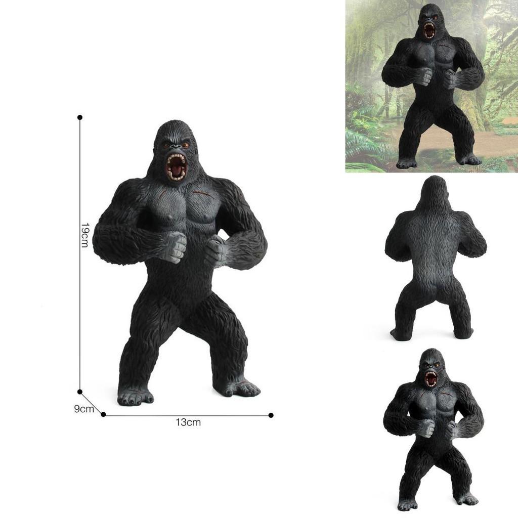 Figura de Ação Gorila Incrível do Crânio do King Kong Ilha de Ação Brinquedo de PVC Para Brincadeiras Imaginativas