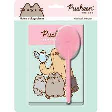 ZESTAW NOTES 40 K. Z DŁUGOPISEM PUSHEEN 1977