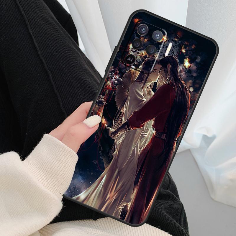 Heaven Official's Blessing Case For Oppo A54 A74 A94 A18 A57 A17 A77 A38 A58 A78 A98 A80 A60 A40 A96 A76 A16 A15 A5 Pro