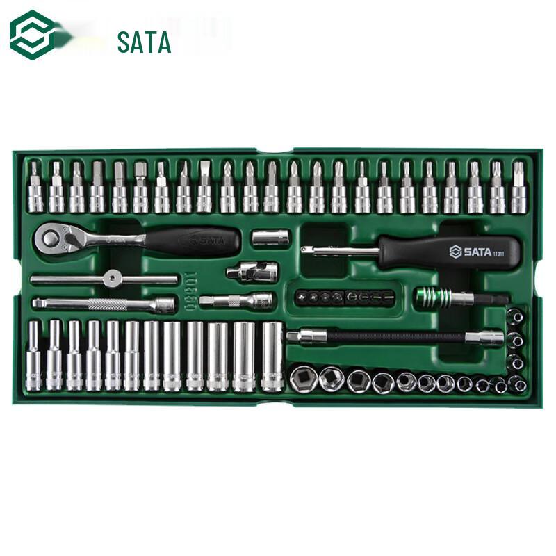 SATA 66-Piece Socket Wrench Set