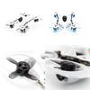 4pcs Plastic Propellers Indoor Drones  Propellers Set High Performances Propellers Smooth Flight Propellers for Tinyhawk 