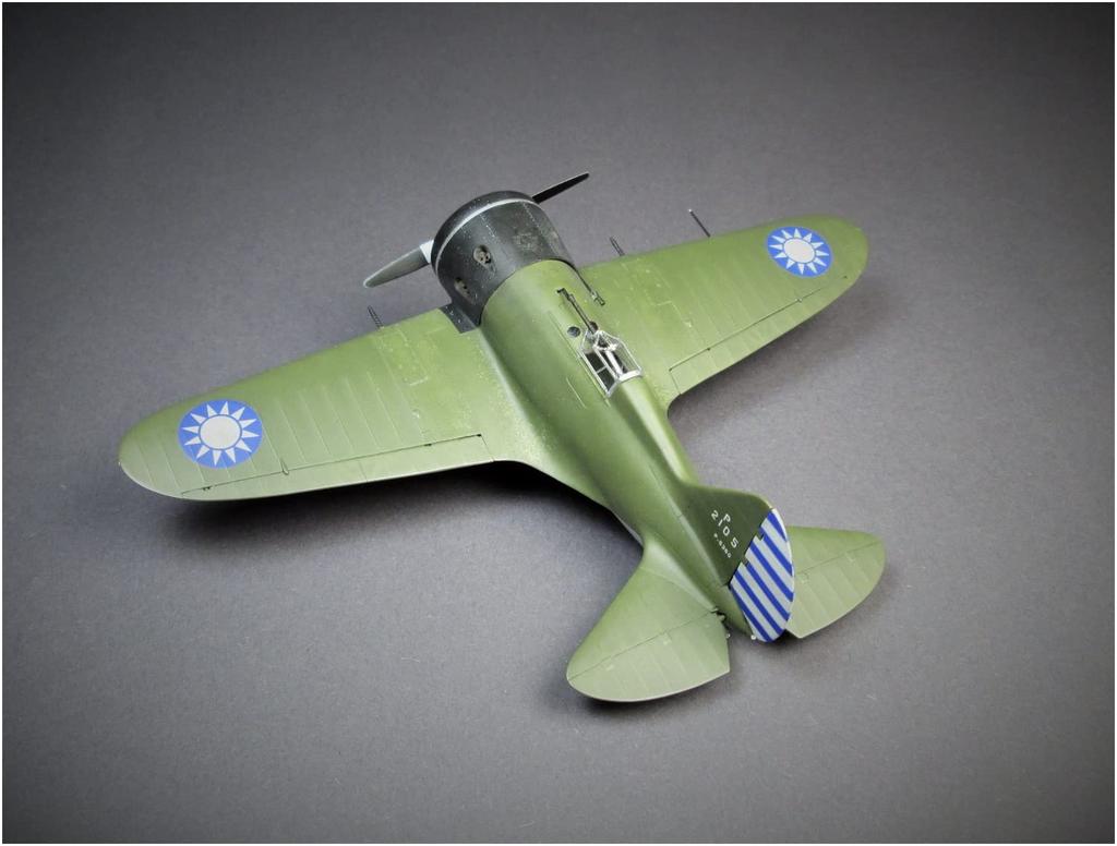 Clear Prop 1/72 Republic of China Air Force I-16 Type 5 Early Model Plastic Model CPU72024 Molded Color