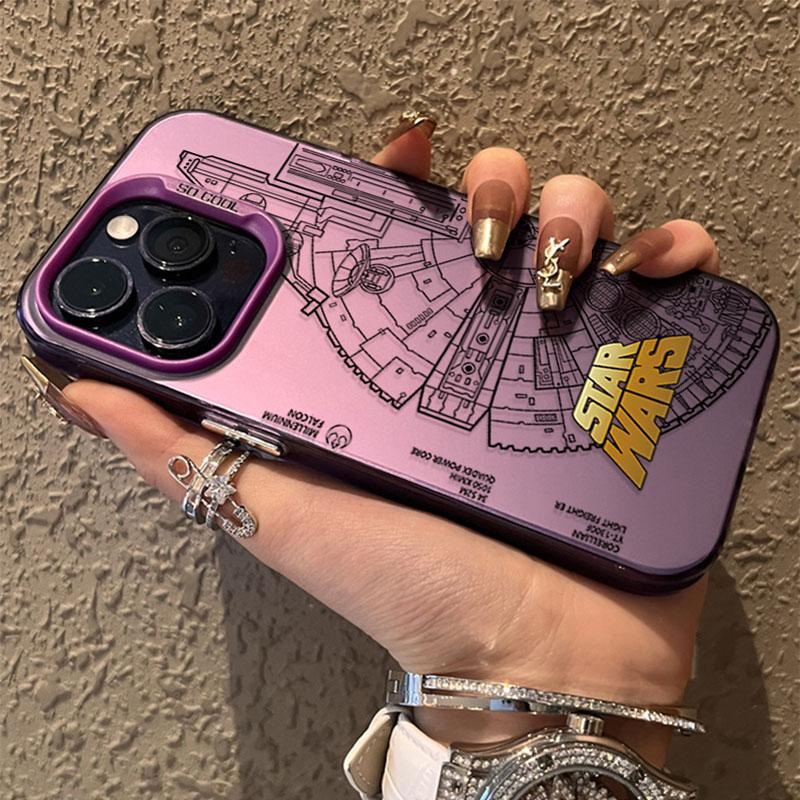 Stars W-Wars Darth Vader PC Case for Xiaomi POCO X6 X5 X3 NFC F3 F4 GT F5 F6 M6 Pro 4G M5S C65 Mi 13T 12T 14 13 12 11 Lite 5G NE