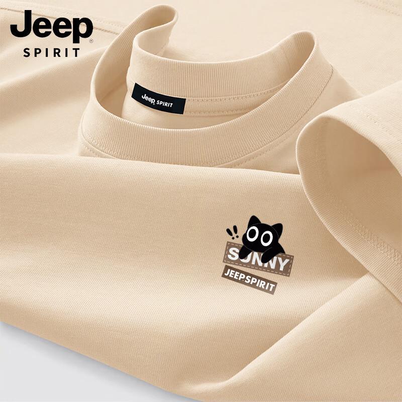 

Мужская хлопковая футболка свободного кроя JEEP SPIRIT M