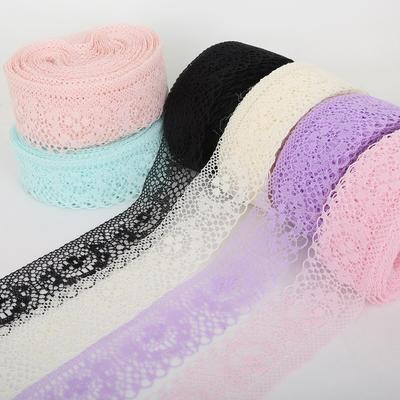 10m Spitze Spitze Accessoires Elastisch Weich Unterwäsche Unterwäsche Unterwäsche Socken Dekorative Kleidungsmaterialien