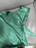 Women's Solid Color Satin One-Shoulder Pullover Shirt - Spring/Autumn