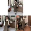 Classic Doll Collar Long Sleeve Dress With Knit Fabric For Spring Womens Fashion