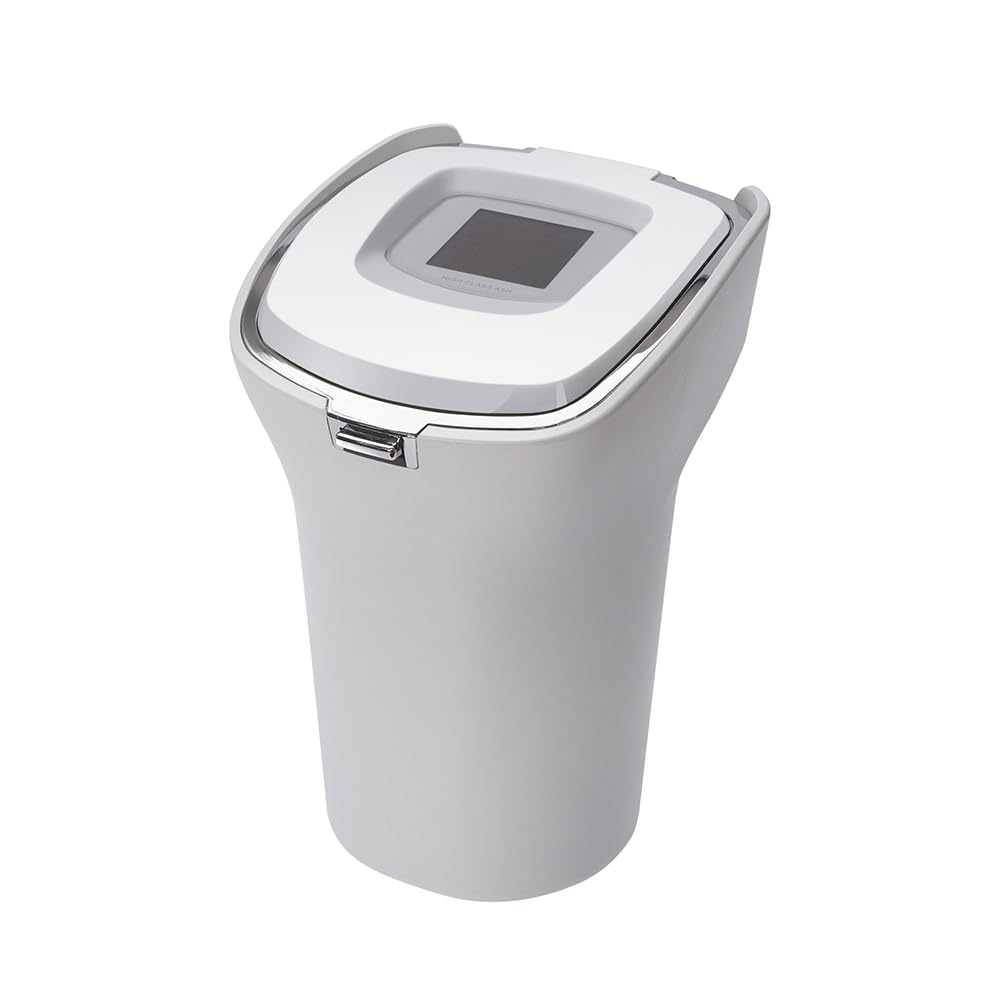 Tsuchiya Yac Car Interior Items Ashtray High Class Ash WH White Chrome Plated ZE-90