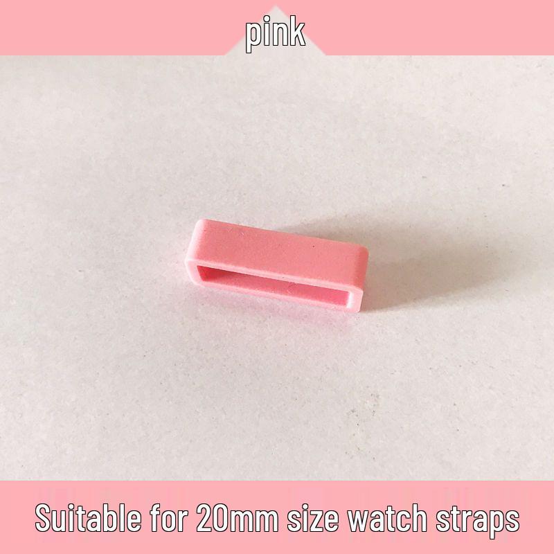 

Children s Silicone Watch Strap Buckle & Leather Loop Accessories розовый