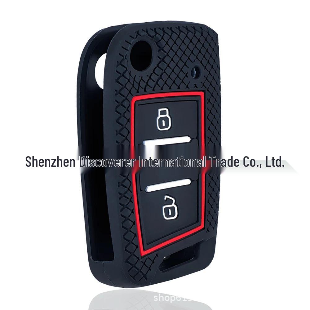 Silicone Key Cover for VW Golf 7 GTI, T-Cross, Tiguan, Skoda, Leon