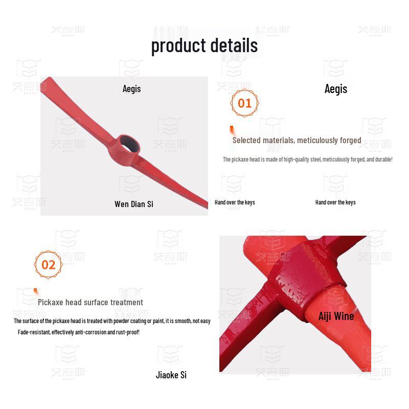 Multi-functional Fire & Engineer Pickaxe