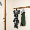 Versatile Wall Mounted Sturdy Hockey Rack Portable Home Accessory with Easy Installation Stylish for Youth Rooms
