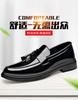 2025 new mirror men's shoes business casual British fringed leather shoes men's loafers invisible heightening shoes