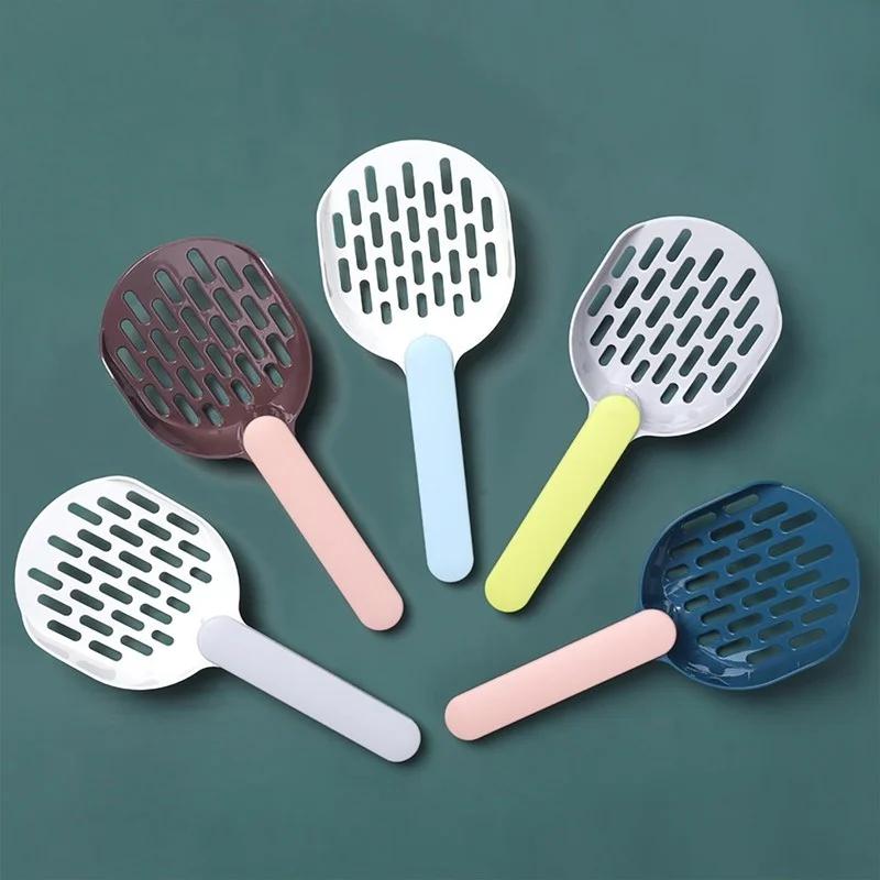 Cat Litter, Stool, Sand Spoon, Sieve, Shovel, Bracket Set, with Storage Box, Pet Kitten, Portable Cleaning Tool Kit