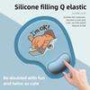 1pc New Cartoon Animal Silicone Wrist Pad Mouse Rest Desk Mat Mouse Pad Stain-resistant Computer Accessories