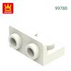 186 Stück/Los 99780 Winkelstein 1 x 2 - 1 x 2 Umgekehrter Stein Moc Farbige Zubehörteile Kompatibel mit Stein Kinder Spielzeug Bausteine