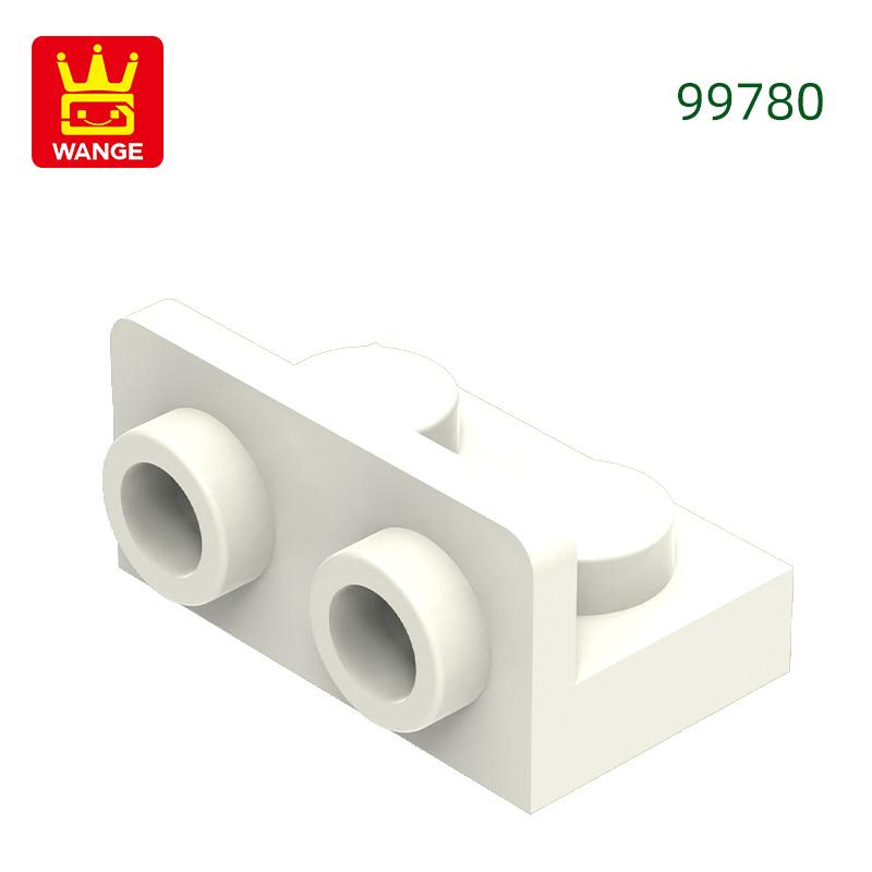 186 Stück/Los 99780 Winkelstein 1 x 2 - 1 x 2 Umgekehrter Stein Moc Farbige Zubehörteile Kompatibel mit Stein Kinder Spielzeug Bausteine