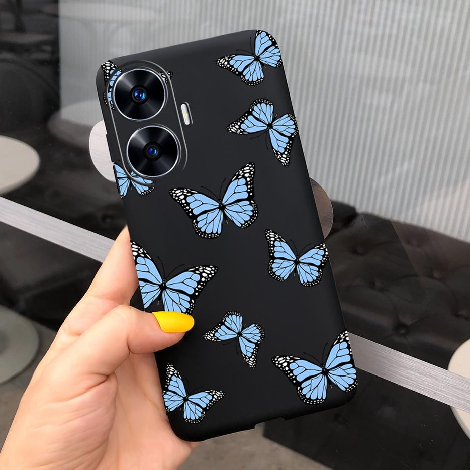For Realme C55 Case 2023 New Fashion Cartoon Cover Soft Silicone Shockproof Phone Case For Realme C55 C 55 RealmeC55 Bags Bumper