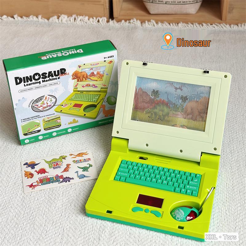Cross-border Kids' Light-Up Music Notebook: Educational English Version Toy