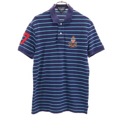 POLO JEANS COMPANY Gestreiftes Kurzarm-Poloshirt Impact 21 Piqué Herren Gebraucht