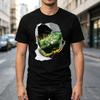 Iguana Rip Graphic T Shirt Lizard Reptile Breakthrough Print Unisexs 100 Cotton Crew Neck Top Oversized T Shirt Harajuku