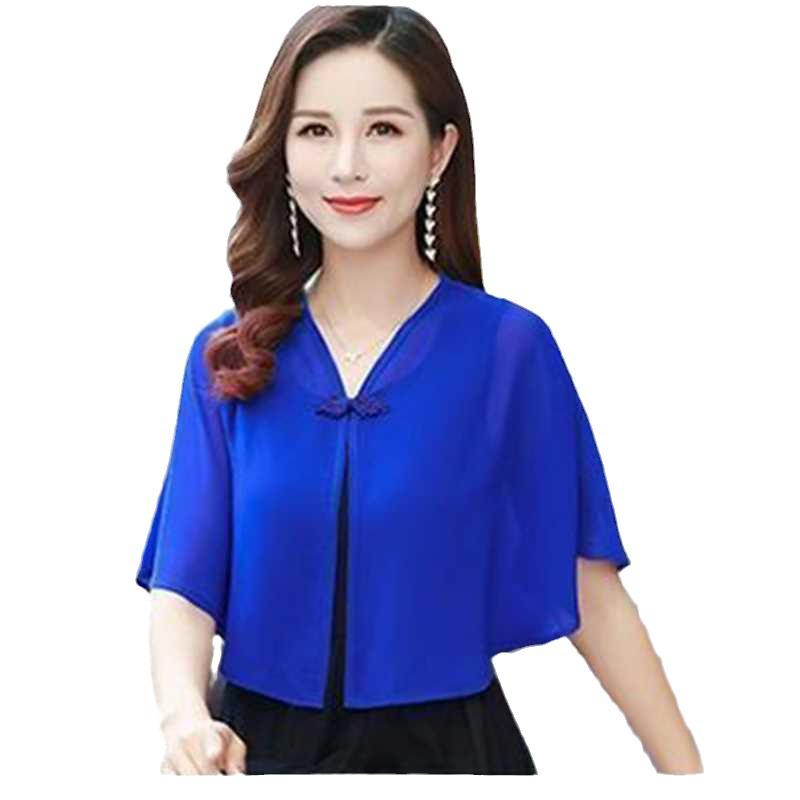 Women's Chiffon Shawl: Versatile Summer Waistcoat & Sunscreen Cardigan