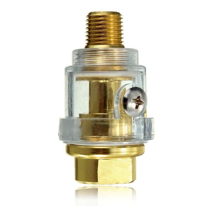 

1/4 NPT Mini In-Line Oiler Lubricator for Pneumatic Tool & Air Compressor Pipe Repair