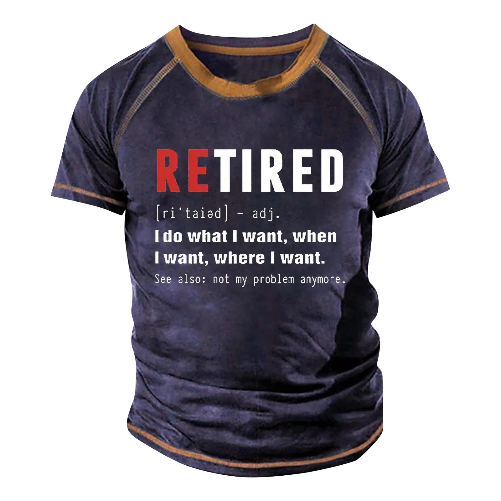 Мужская футболка реглан в стиле ретро с коротким рукавом и круглым вырезом с буквенным — фото 12