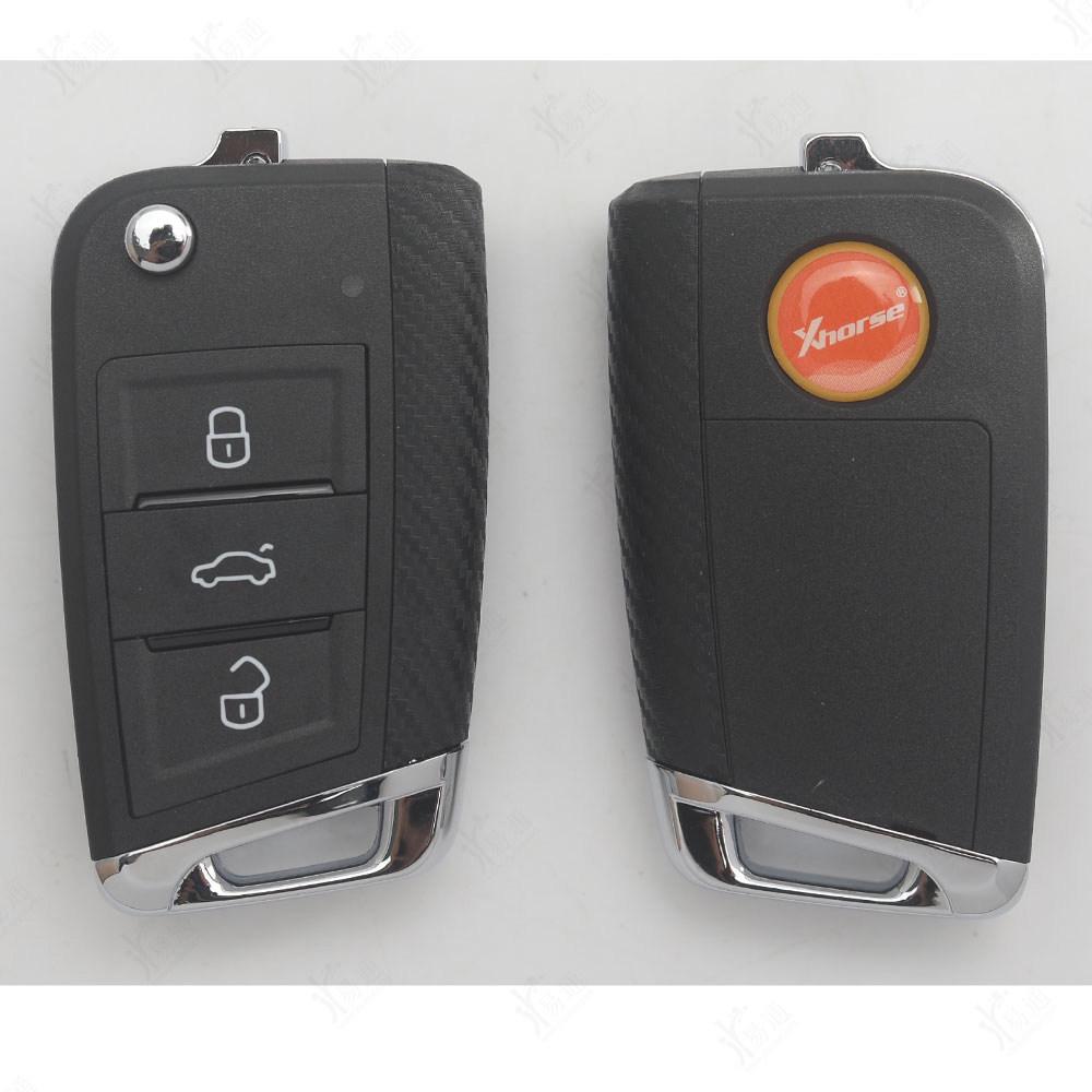 VVDI-NXP Sub-key for Volkswagen Golf 7 MQB Folding Pattern Type Smart Card Generation