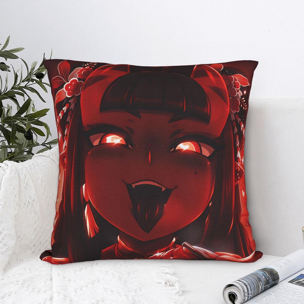 Fronha de Travesseiro Anime Meru Capa de Travesseiro Inovadora Fronhas Estampadas Para Sofá Quarto Decoração de Casa