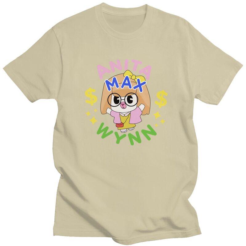 Custom Anita Max Wynn Mem T Shirts Men ShortSleeve Tshirts Streetwear Tee Pure Cotton Slim Fit Tshirts Gift