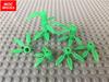 Non-Toxic 20Pcs/Lot Moc Bricks The Plant Green Bamboo Tree Leaves For Flowers Fit With 30176 Diy Building Blocks Figure Toy Kids Toys Gift