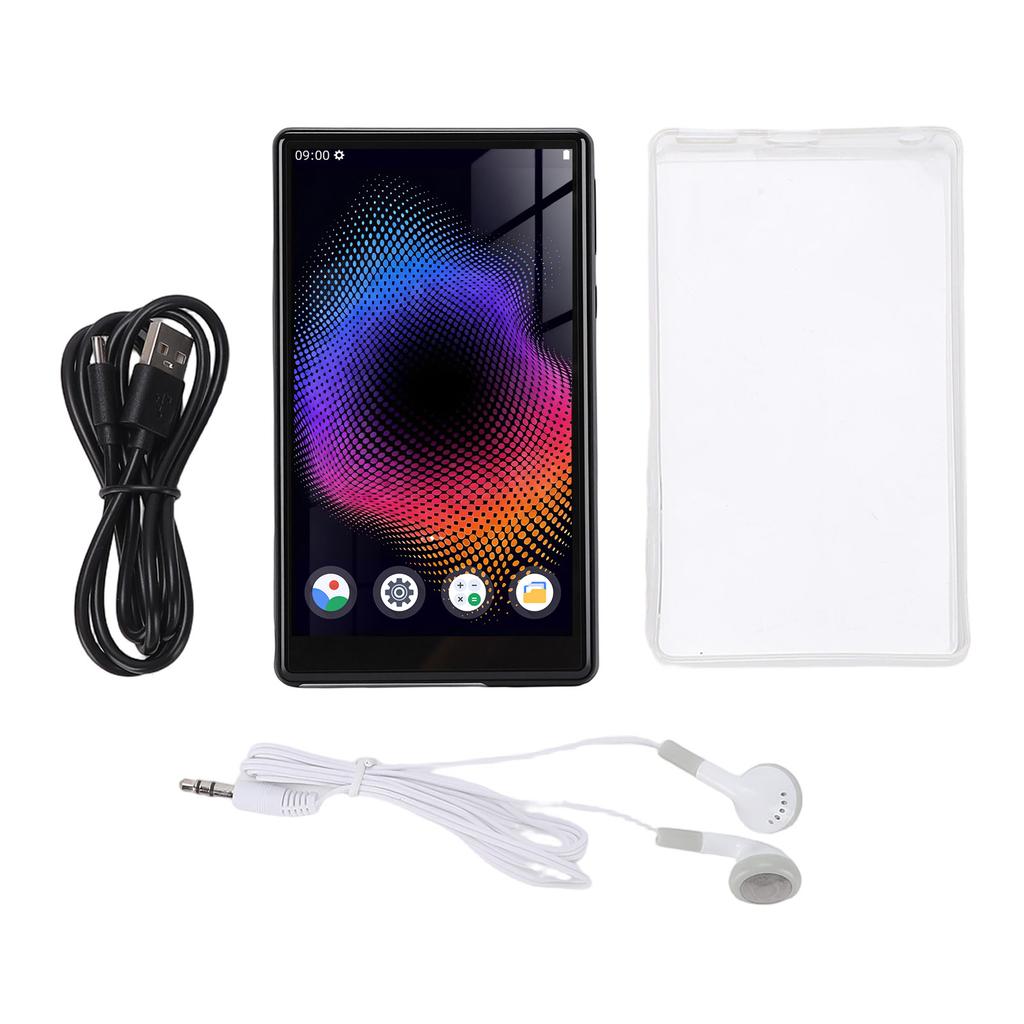 5.0 Inch Touch Screen MP4 Player Bluetooth 5.0 WiFi 64GB HD Video Music Ebook Reader Media Player Support for Android 11