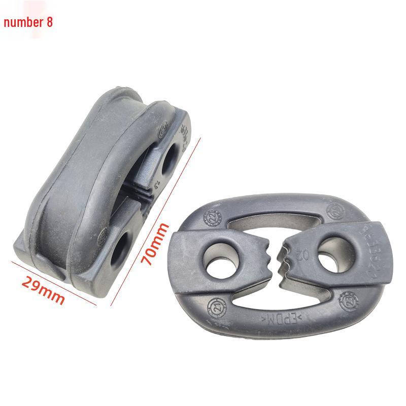 Universal Exhaust Pipe Muffler Hanger Rubber Sleeve