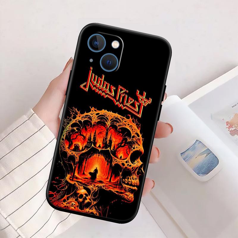 J-Judas P-Priest Shell Phone Case for Samsung Galaxy Note 10 20 S23 S24 S25 Ultra FE Plus Edge Lite A02S A35 A07 A17