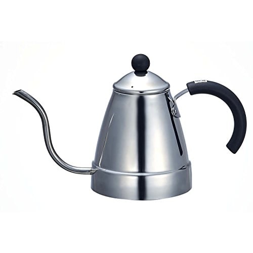 Pearl Metal Coffee Drip Pot, 1.4L, Induction Compatible, Stainless Steel, Aromatic, H-1006