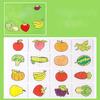 Cartes Éducatives - Lumières Puzzle Assorti - 32 Pièces - Feutrine - Apprentissage Ludique