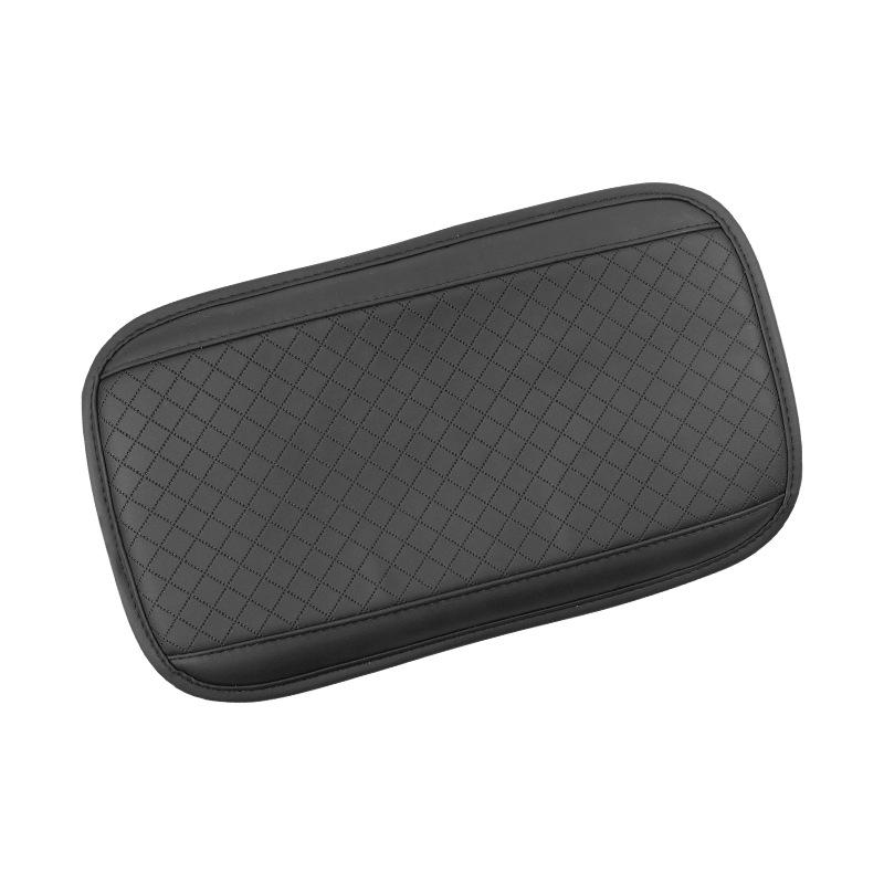 Cross-Border Car Armrest Pad: Embossed Memory Foam Heightening Cushion & Protective Universal Console Cover 