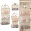 Mesh Hanging Organizer for 24 Pairs of Socks Underwear and Accessories
