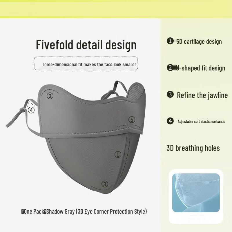 WEZHO Cooling Sun Protection Face Mask