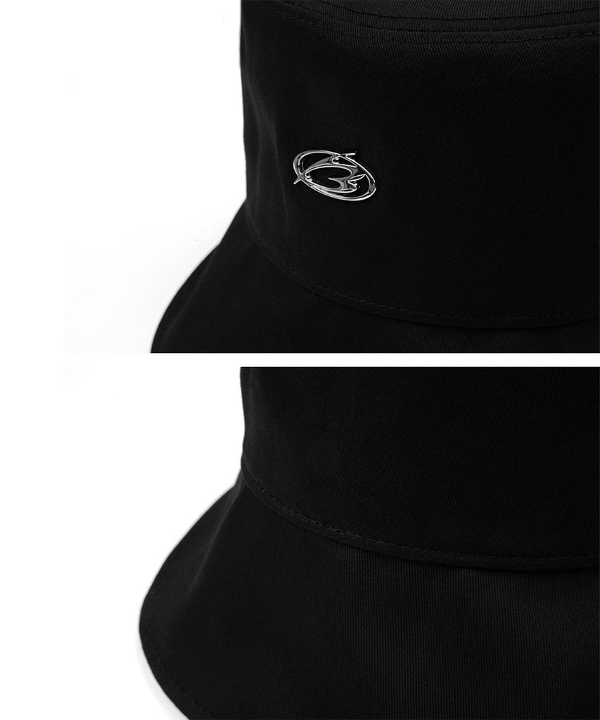 MORE THAN BLACK Logo Bucket Hat