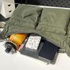 Unisex Large Capacity Multi-Pocket Crossbody Tote - Water-Repellent Workwear Style Shoulder Bag