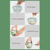 Mini Manual Garlic Chopper Portable Hand-Pull Food Processor for Garlic Ginger Chili Efficient Food Preparation Kitchen Gadget