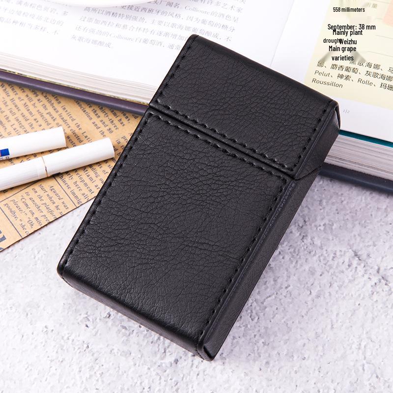 Creative Flip-Top Soft Pack Cigarette Case - 20 Sticks, Anti-Pressure, Portable Protection for Men