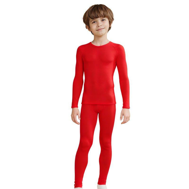 

4-12 Years Kids Running Sweat-Wicking Quick-Dry Tights Set Fitness Suit 22